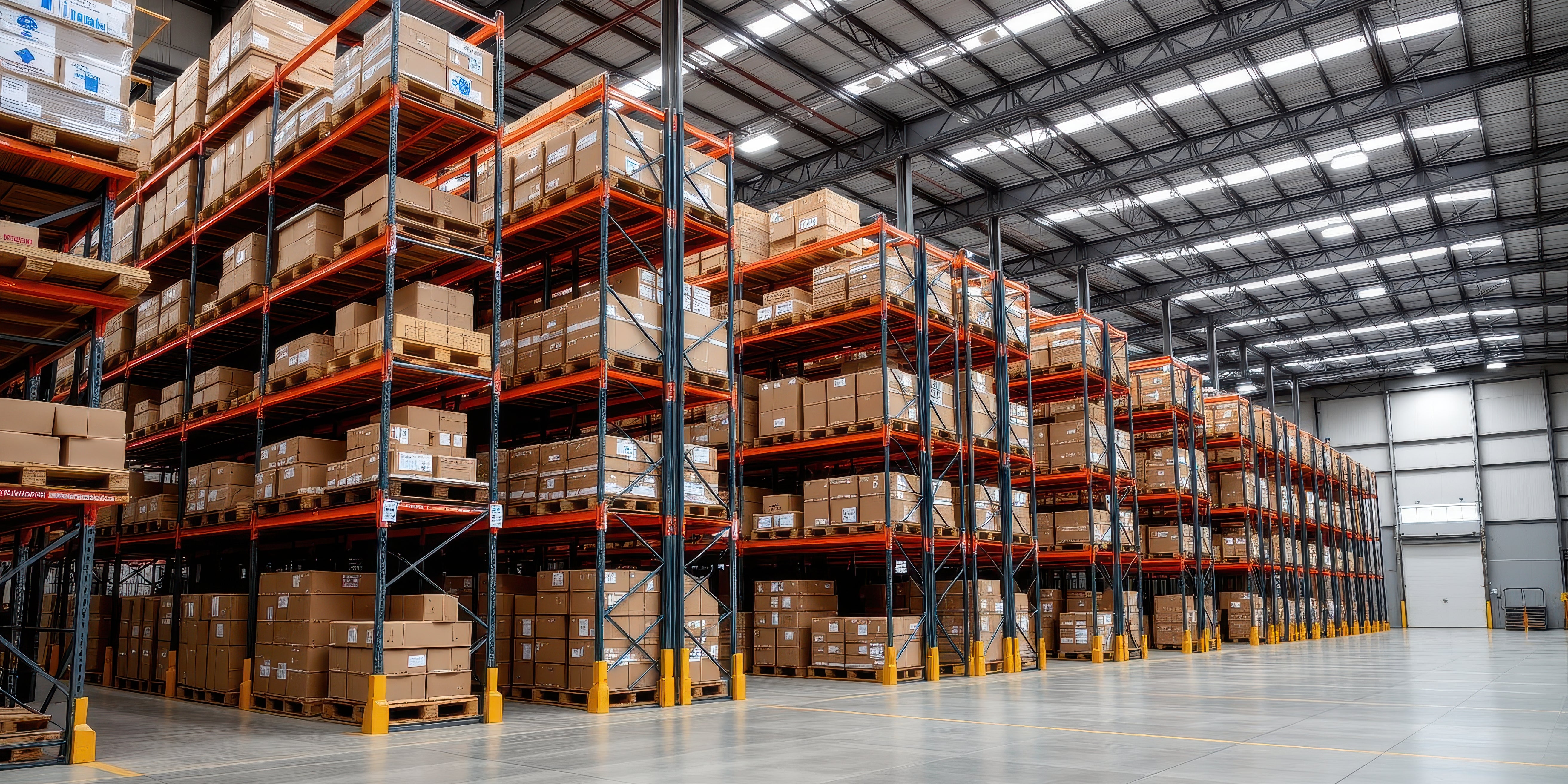 Vecteezy a contemporary warehouse interior showcasing high industrial 73471109
