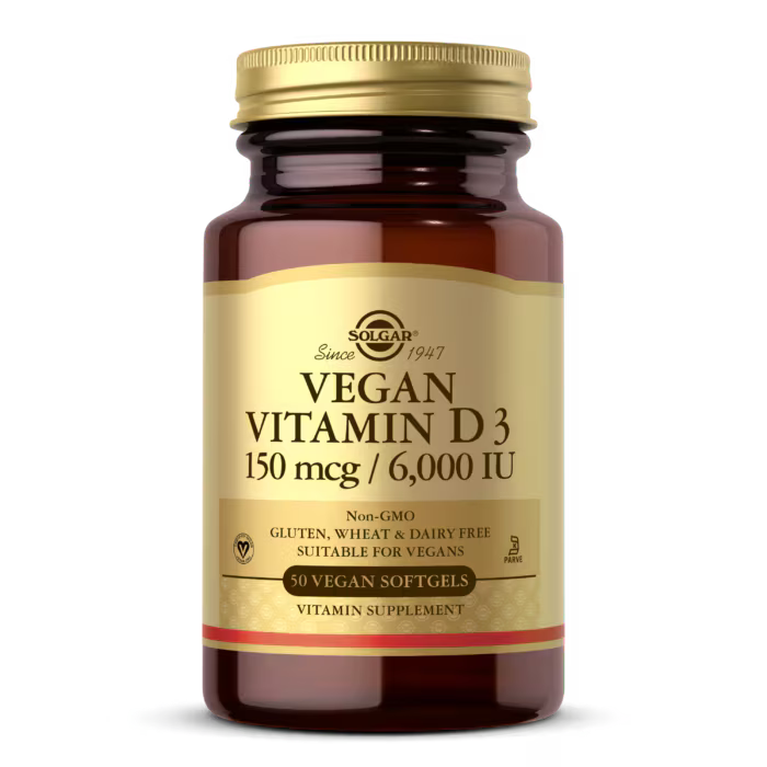 Vegan Vitamin D3 150 mcg (6000 IU)
